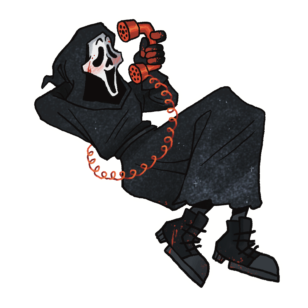 Ghostface Sticker